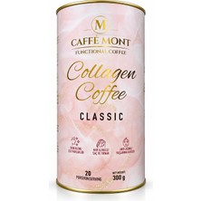 Caffe Mont Collagen Coffee Classıc (Kahveli) - 20 Servıs - 300 gr