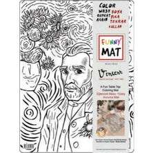 Prestij Funny Mat - Vıncent Van Gogh 30 x 40 cm