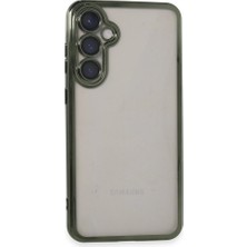 Zamerya Galaxy S23 Fe Kılıf Razer Lensli Silikon - Yeşil
