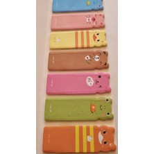 Modellino 7'li Kurbağa Kuş Ayıcıklı Stick Note 67X23MM 7X20/140Y Yapışkanlı Not Kağıdı