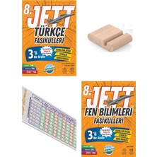 Ünlüler Karması 8.sınıf Jett Fen Bilimleri Türkçe Fasikülleri Lgs 2027+TELEFON Tutucu+Çözüm Ayracı