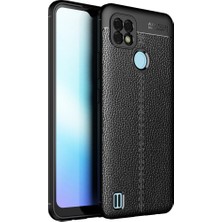 Zamerya Realme C25 Kılıf Auto Focus Kapak - Siyah