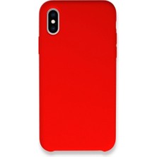 Zamerya Iphone Xs Max Kılıf Lansman Legant Silikon - Kırmızı