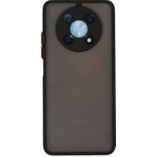 Zamerya Huawei Nova Y90 Kılıf Montreal Silikon Kapak - Siyah