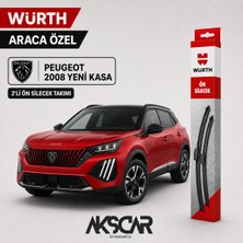 Würth Peugeot 2008 Uyumlu 2'li Ön Silecek Takımı