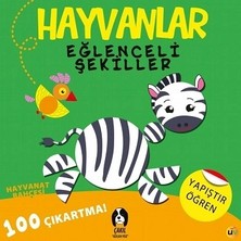 Çakıl Yayınları Hayvanlar - Eğlenceli Şekiller Hayvanat Bahçesi