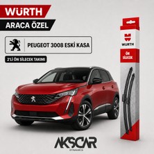 Würth Peugeot 3008 (2016-2025) Uyumlu 2'li Ön Silecek Takımı