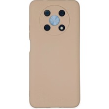 Zamerya Huawei Nova Y90 Kılıf Nano Içi Kadife Silikon - Pudra