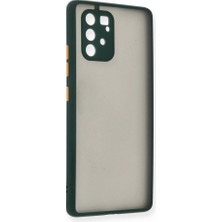 Zamerya Galaxy A91 / S10 Lite Kılıf Montreal Silikon Kapak - Yeşil