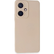 Zamerya Vivo Y27 Kılıf Nano Içi Kadife Silikon - Pudra