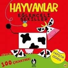 Çakıl Yayınları Hayvanlar - Eğlenceli Şekiller Çiftlik