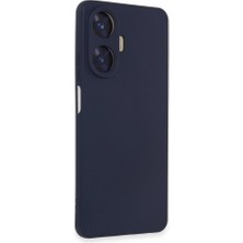 Zamerya Realme C55 Kılıf Nano Içi Kadife Silikon - Mor