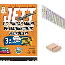 Ünlüler Karması 8.sınıf Jett Inkilap Tarihi Fasikülleri Lgs 2027+TELEFON Tutucu+Çözüm Ayracı