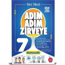 Newton Yayınları 7. Sınıf Matematik Adım Adım Zirveye Matematik - Maarif Model 2027