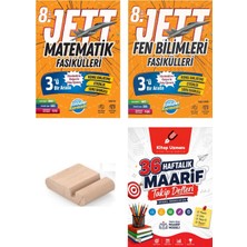 Ünlüler Karması 8.sınıf Jett Matematik Fen Fasikülleri Lgs 2027+TELEFON Tutucu+Çözüm Ayracı