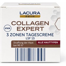 Lacura Skin Collagen Expert 3 Zonen Tagescreme Lsf 15 Gündüz Kremi