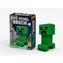 Netavantaj Minecraft Creeper Tasarımlı Büyük Parçalı Blok Oyuncak Set