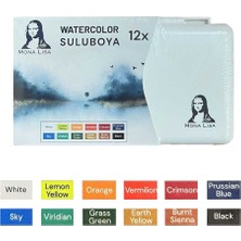 Südor Mona Lisa Profesyonel Sulu Boya 12 Renk