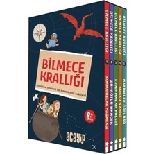 Acayip Kitaplar Bilmece Krallığı Kutulu Set