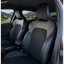 Anka Renault Clio 6 Uyumlu -ÖZEL DİKİM- Oto Koltuk Kılıfı