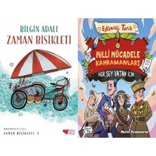 Can Yayınları Zaman Bisikleti 1 (Bilgin Adalı) ve Milli Mücadele Kahramanları - Her Şey Vatan Için