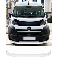 Otokap Universal Opel Movano 2014-2025 Ön Tampon Lip Eki Karlık Beyaz Piano Black Akrilik
