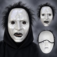 HemenGo Siyah Saçlı Michael Myers Plastik Karakter Maskesi