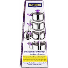 Hardwalk Bundera Cookware Organizer Tencere Tava Düzenleyici – Mutfak Dolabı Içi Dikey Organizer