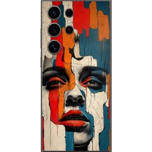 Happy Trend Samsung Galaxy S24 Ultra Uyumlu Tablo 7 Tasarımlı Şeffaf Kılıf