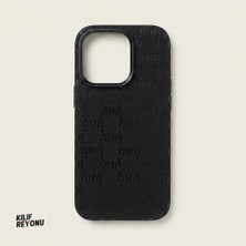 iPhone 16 Pro Uyumlu Italyan Stil Monogram Desenli Premium Kılıf