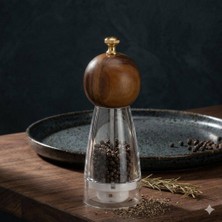 Astera Ahşap Akrilik Biber Değirmeni 15 cm