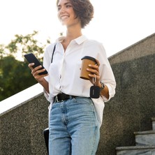 Happy Trend Soft Yumuşak Lansman Esnek Silikon Airpods Pro 3 ile Uyumlu Içi Kadife Kulaklık Kılıfı ve Karabina Anahtarlık Fıstık Yeşil