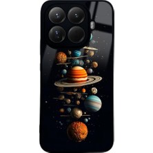 Happy Trend Xiaomi Mi 15T Pro ile Uyumlu Kılıf Kamera Lens Korumalı Mat Silikon Ince Kapak Lusi Gezegen