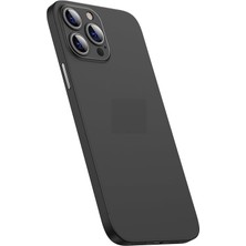 Happy Trend IPhone 15 Pro Max ile Uyumlu Kılıf 0.3mm Ultra Ince Hayalet Yumuşak Kapak