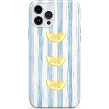 Happy Trend Uyumlu Premier Kalite Özel Üretim High Kalite Baskılı Silikon Telefon Kılıfı (Bebe Limon, iPhone 14 Pro Max)