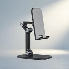 TKÇ Ayarlanabilir Kaydırmaz Tabanlı Telefon Tablet Standı Pratik Kullanım