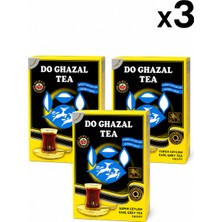 Do Ghazal Tea 3 x 500 gr Karton Kutu Siyah Iran Çayı (3'lü Avantaj Paketi)