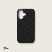 iPhone 16 Uyumlu Italyan Stil Monogram Desenli Premium Kılıf