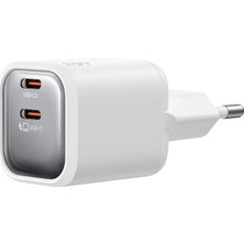 Happy Trend CH-1001 33W Gan Pd 1xtype-C 1xusb Girişli Hızlı Şarj Adaptörü