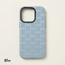iPhone 16 Pro Uyumlu Italyan Stil Monogram Desenli Premium Kılıf