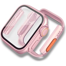 Bruntoo BR Apple Watch Series Se/4/5/6 Uyumlu 44 mm Kasa ve Ekran Koruyucu Ultraya Dönüştürücü Kılıf