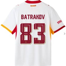 LEGENT LADY Galatâsarây. 2027 Deplasman Beyaz Düğmeli Yeni Sezon Aleksey Batrakov Yetişkin Forması