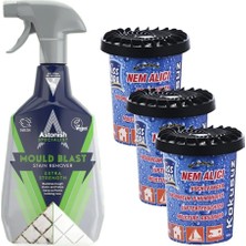 Astonish Küf Temizleyici 750 ml + 200 G Nem Alıcı 3 Adet