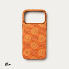Premium Orange Carbon Racing Magsafe Kılıf