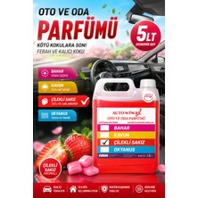 Autowiwax Auto Wiwax Çilekli Oto Kokusu Çilekli Oda Parfümü 5 Litre Araç Oto Kokusu