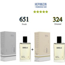 Bargello 651 + 324 Erkek/kadın Parfüm Edp 50 ml Fresh/oriental - MNMS651324