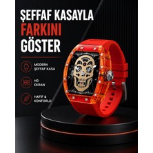 Marsilyan Geniş Ekranlı Akıllı Saat Şık ve Modern Tasarım Yeni Nesil