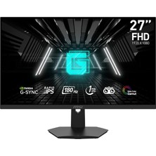 Msı 27" G274F 1920X1080 (Fhd) 16:9 Flat Rapıd IPS 180HZ 1ms Adaptıve-Sync Gaming (Oyuncu) Monitör