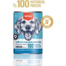 Wanpy TAHILSIZ%100 Gerçek Et 375 gr Tavuklu Konserve