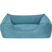 Pet Comfort Alpha Mirandus Turkuaz Köpek Yatağı M 65X80CM
